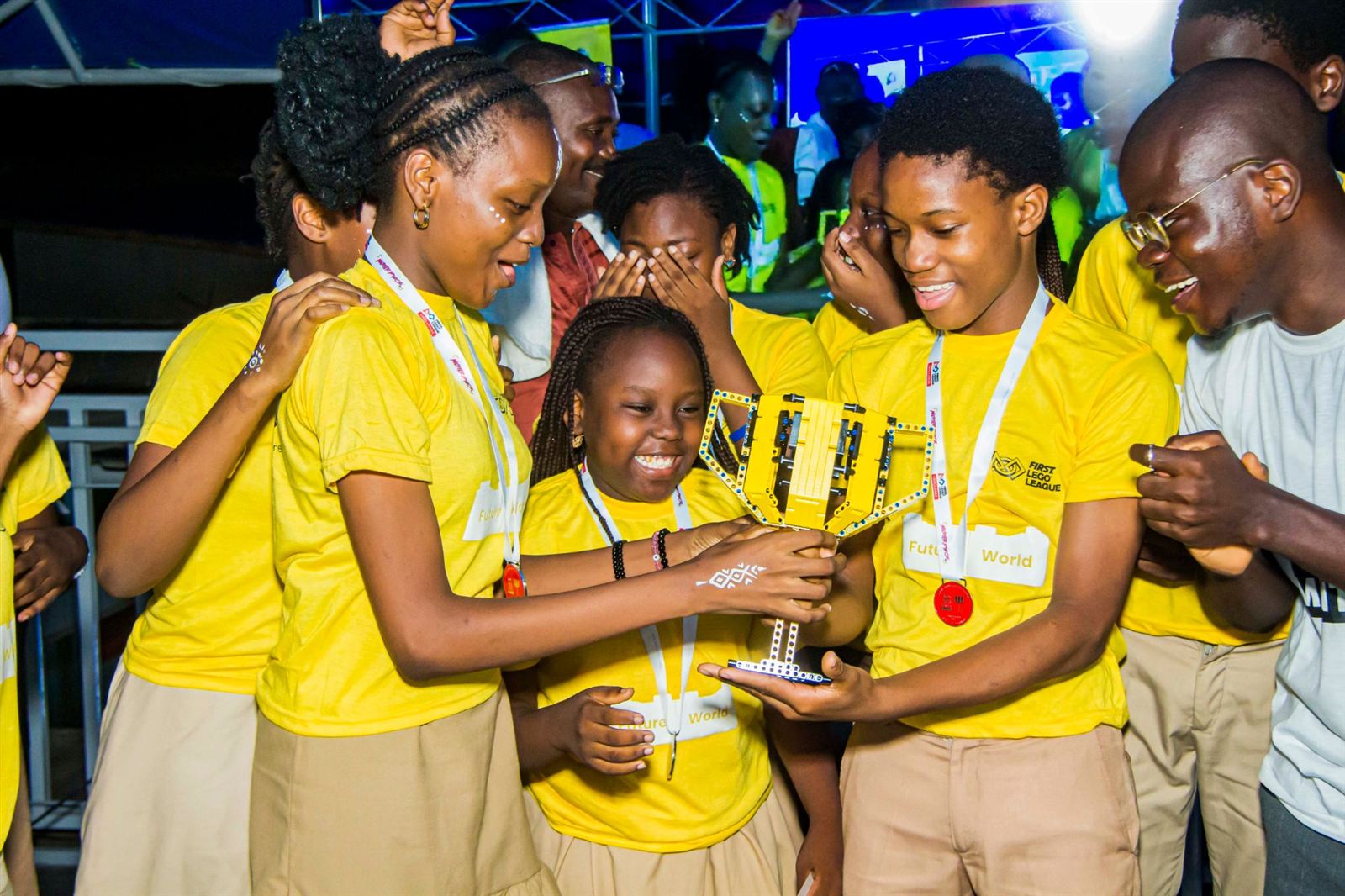 Équipe lauréate de la FIRST LEGO League Bénin